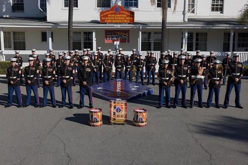 US 1st Marine Division Band 